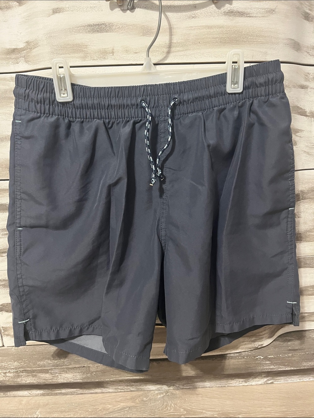 Goodfellow & Co Navy Elastic Waist Swim Trunks